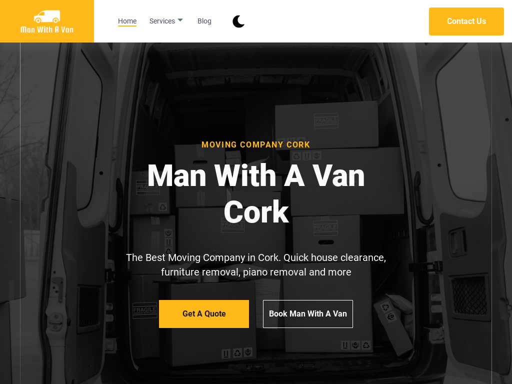 Man With A Van Cork